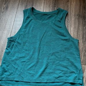 Lululemon Sculpt crop tank top